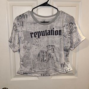 REPUTATION crop top